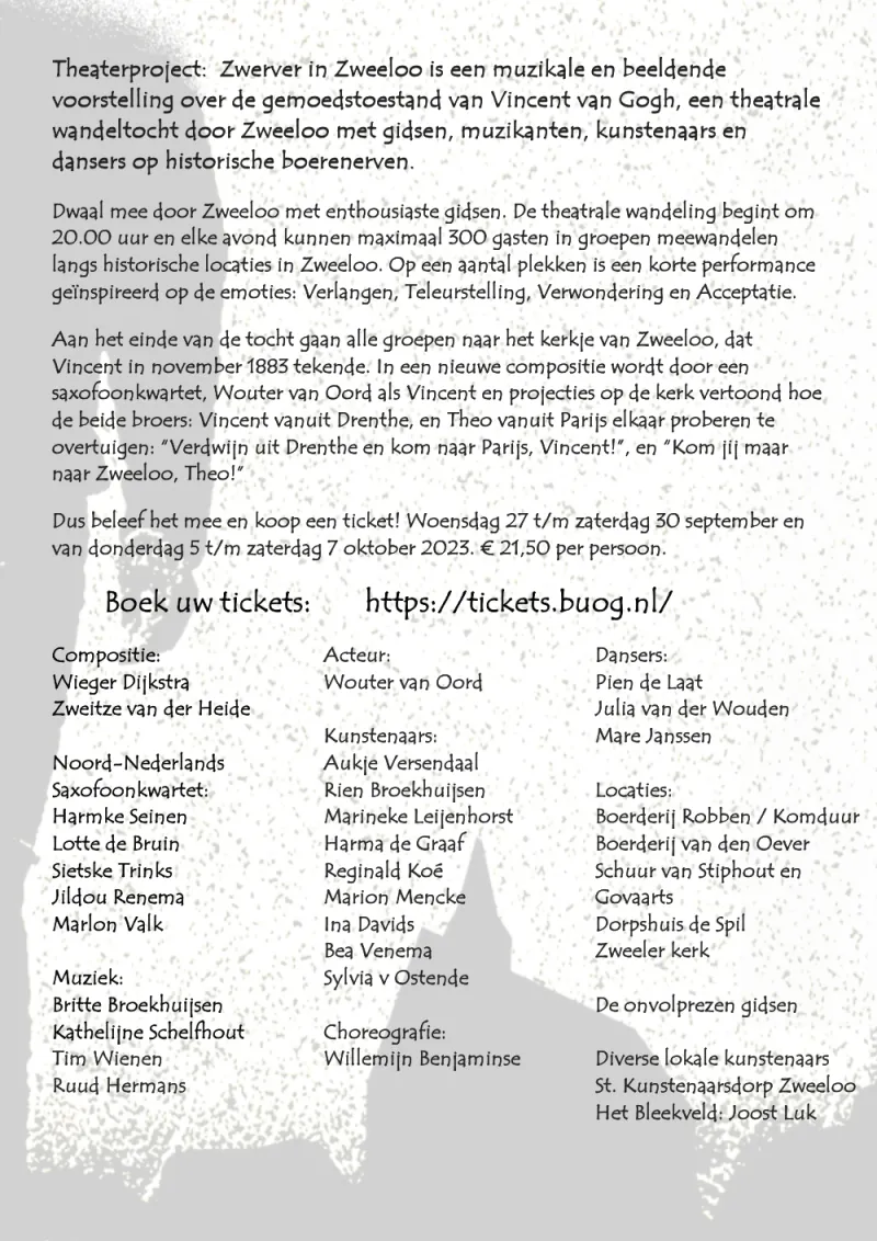 Zwerver in Zweeloo in de media 2